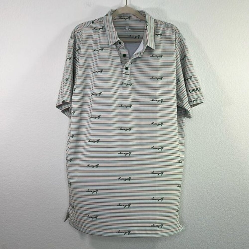 Chuco Golf‎ Polo stripe Signature Chuco Golf size XL Men’s Golf